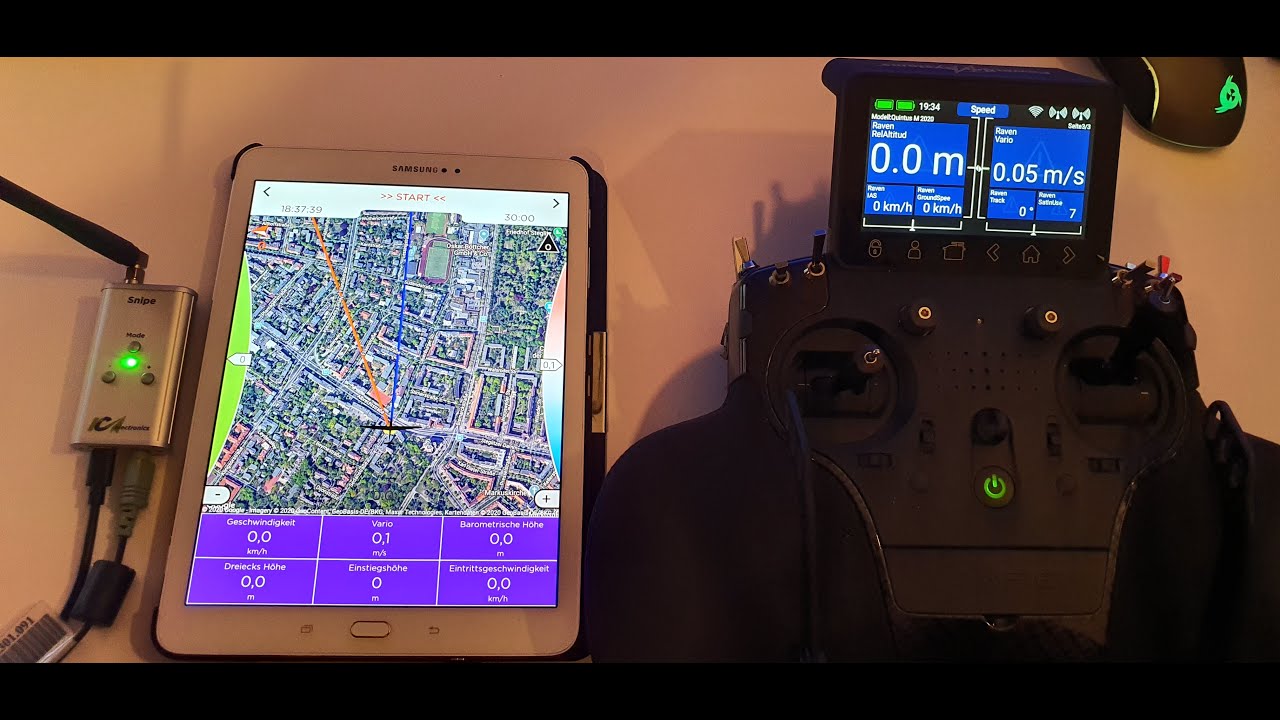 UPDATE 2020 Raven Snipe Albatros RC-Elektronics mit PowerBox Core mit Prandtlsonde von Schambeck.