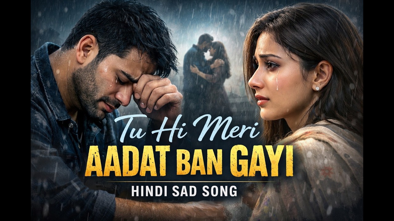 Tu Hi Meri Aadat Ban Gayi | दर्द भरा सैड सॉन्ग | Emotional Heart Touching Hindi Song 💔