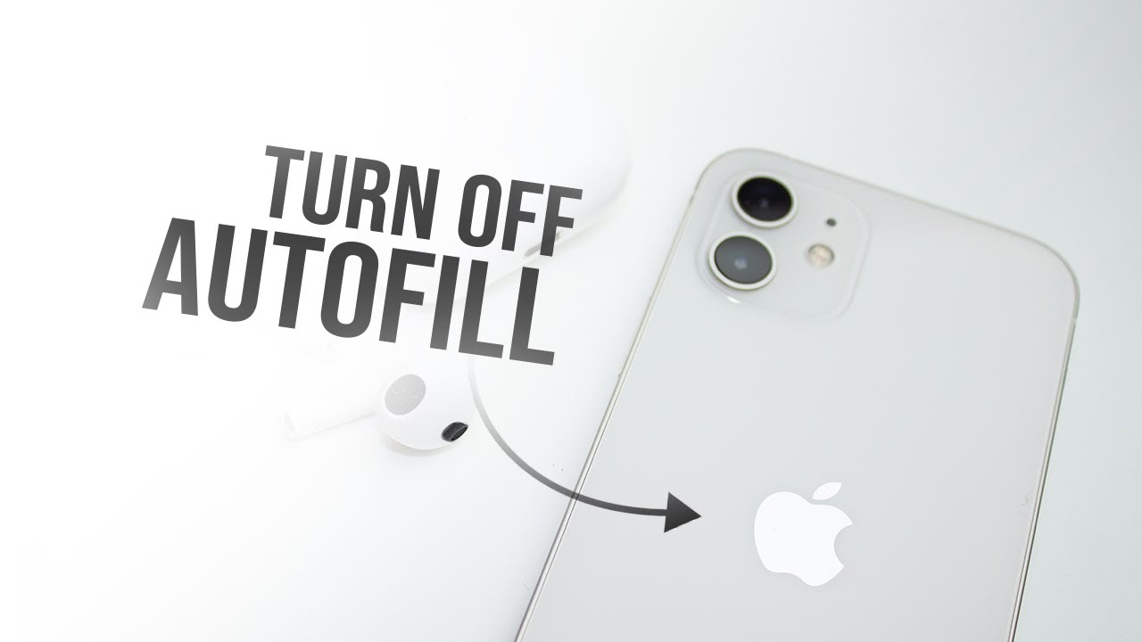 How to Turn Off Autofill on iPhone (tutorial)