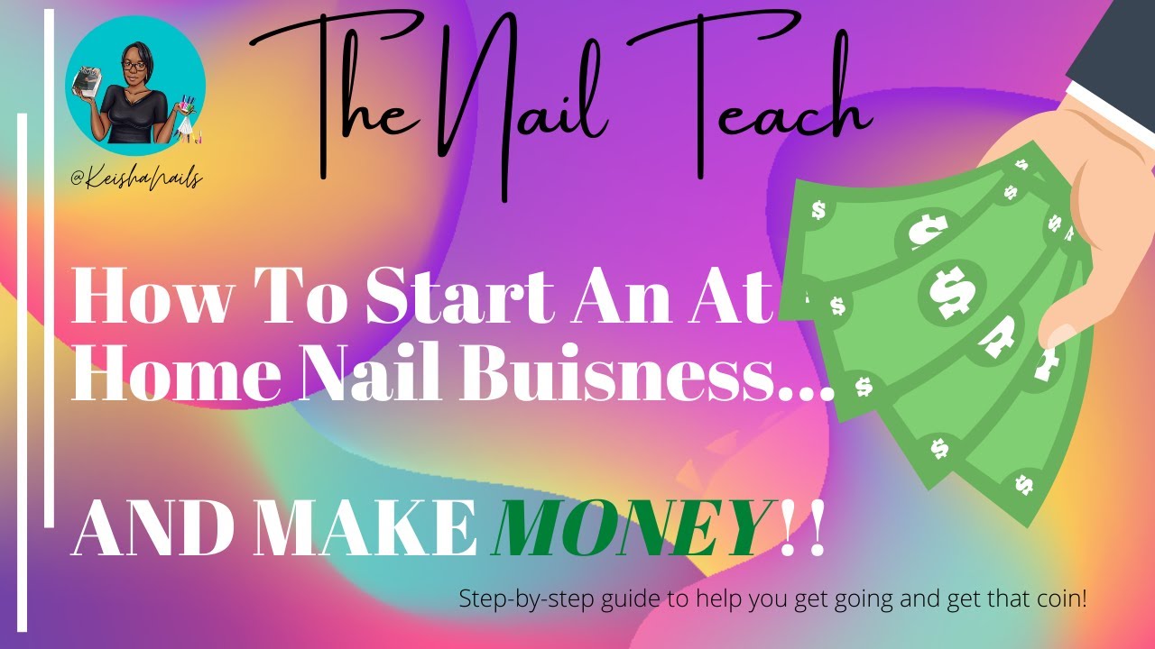 HOW TO START AT HOME NAIL BUSINESS | Beginner Nail Tech | Nail Vlog | The Nail Teach | KeishaNails
