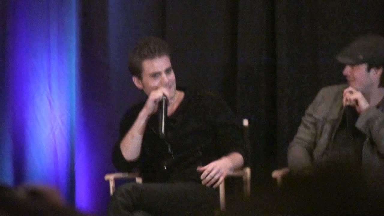 Paul Wesley and Ian Somerhalder at the New Jersey Convention 2012