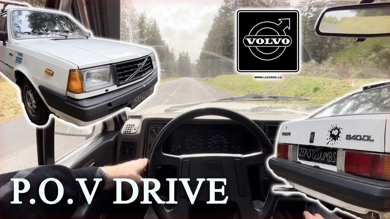 Volvo 340.DL -  POV Drive 🔊