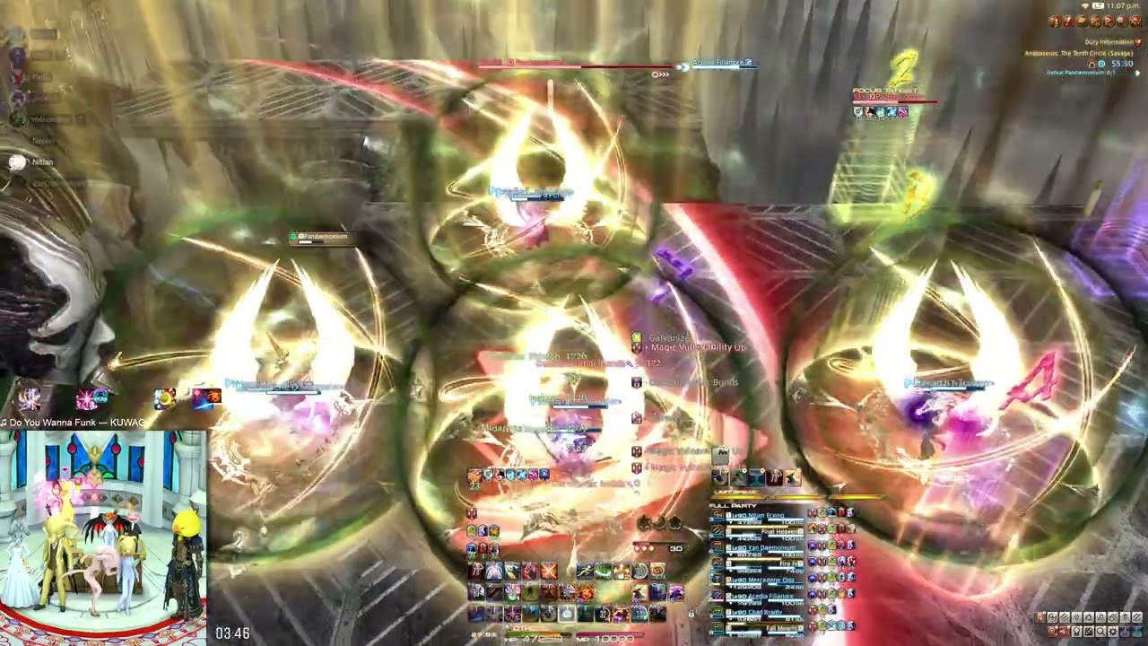 FFXIV P10S - 6.4 7:48 Speedkill TA - SAM POV