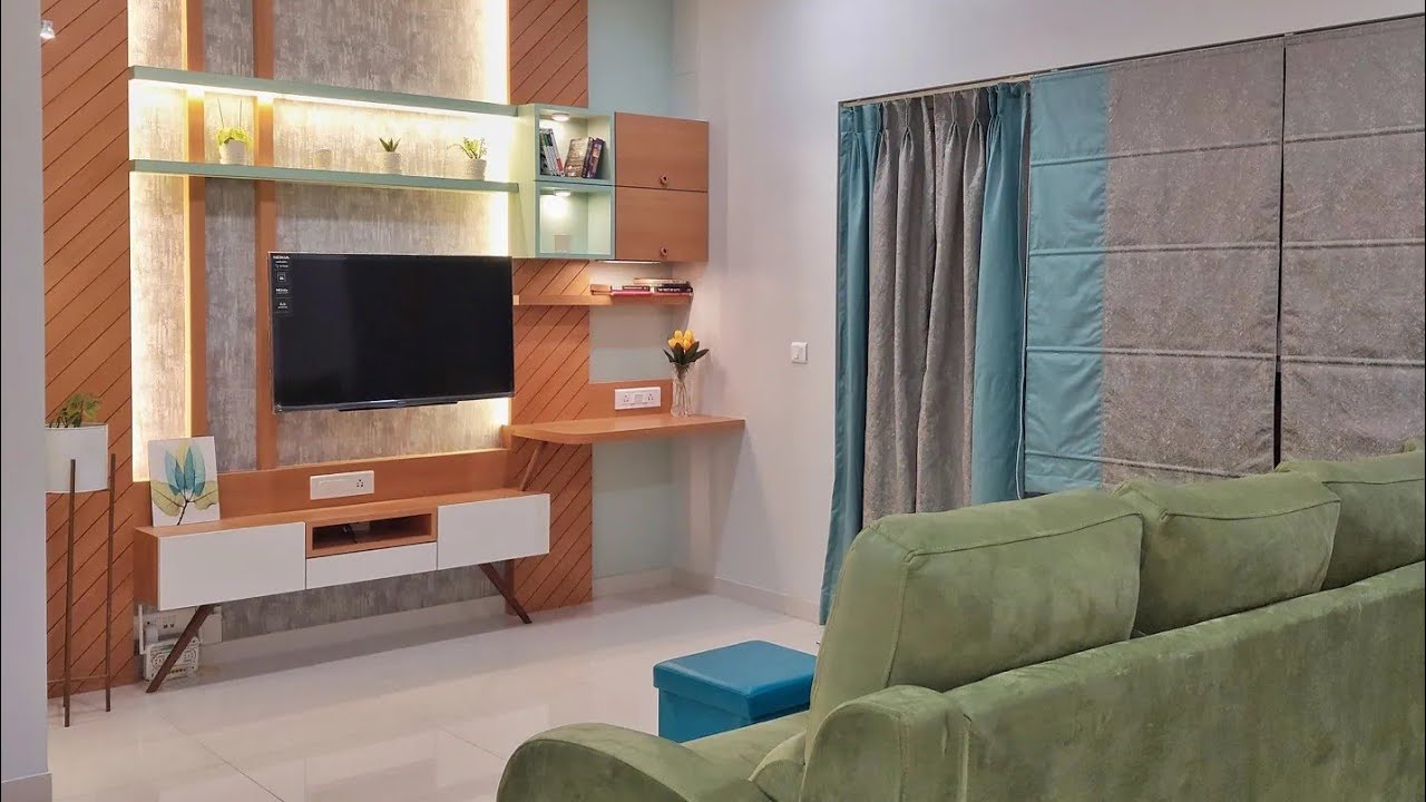 Godrej Infinity | Interior Design | Living room and Kitchen Renovation | Budget Friendly