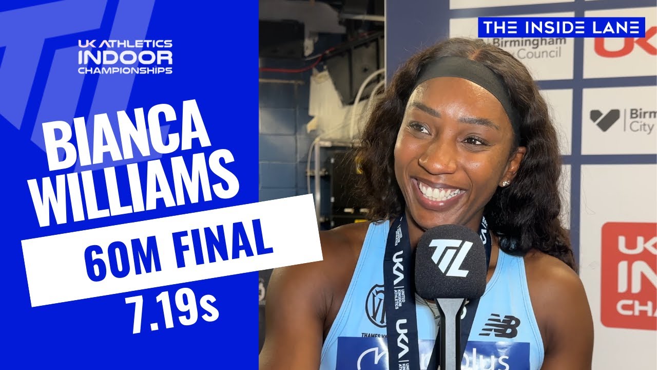 British Champion Bianca Williams Speaks On Proving People Wrong After Winning 60m Final