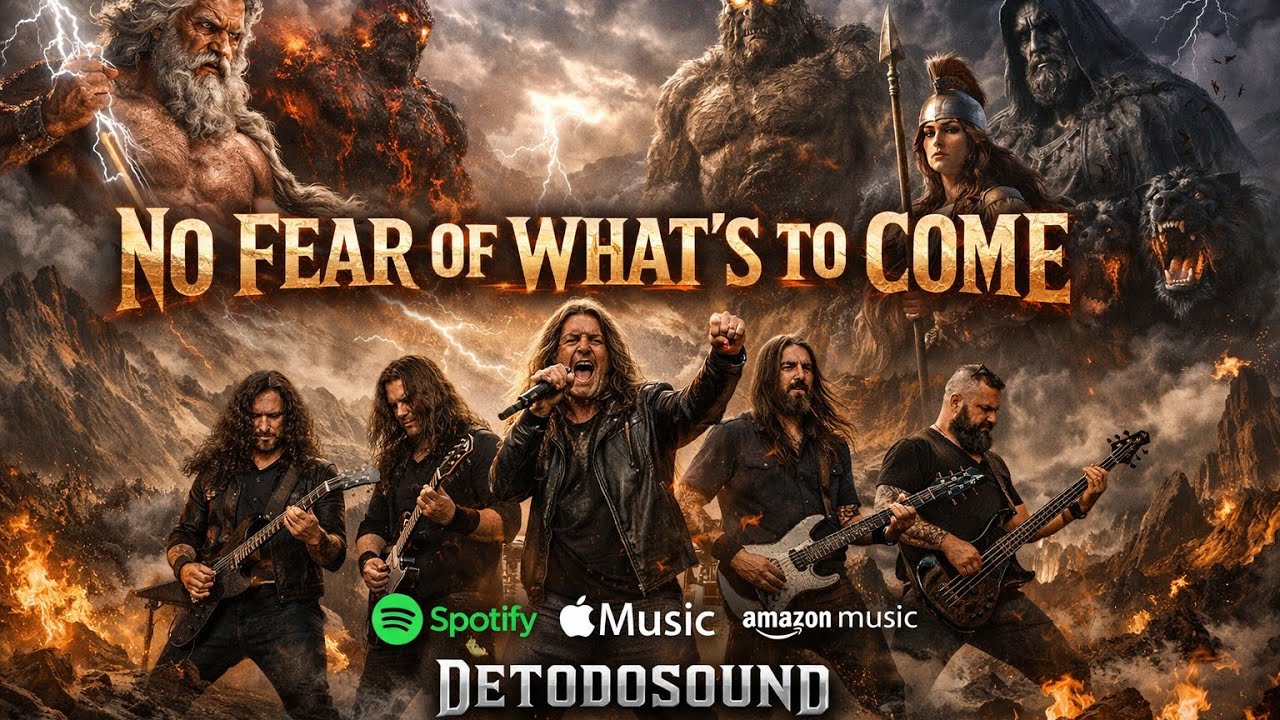 🎸NO FEAR OF WHAT'S TO COME 🔥 | Official Video Power Metal Músic 🔥 DETODOSOUND 