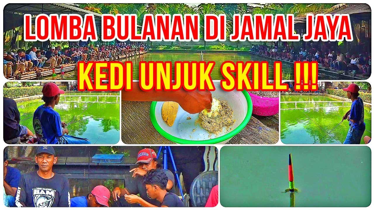LOMBA MANCING BULANAN DI PMC JAMAL JAYA - KEDI UNJUK SKILL !!!