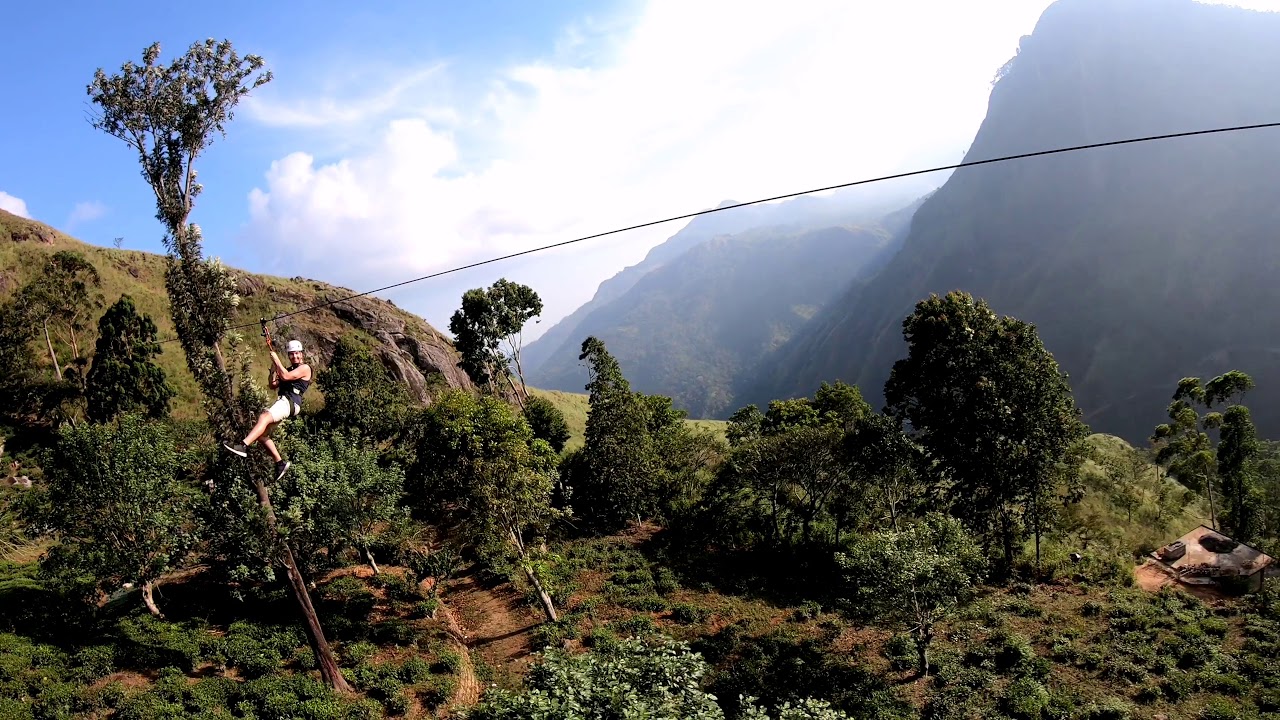 Little Adam's Peak Zipline, Sri Lanka