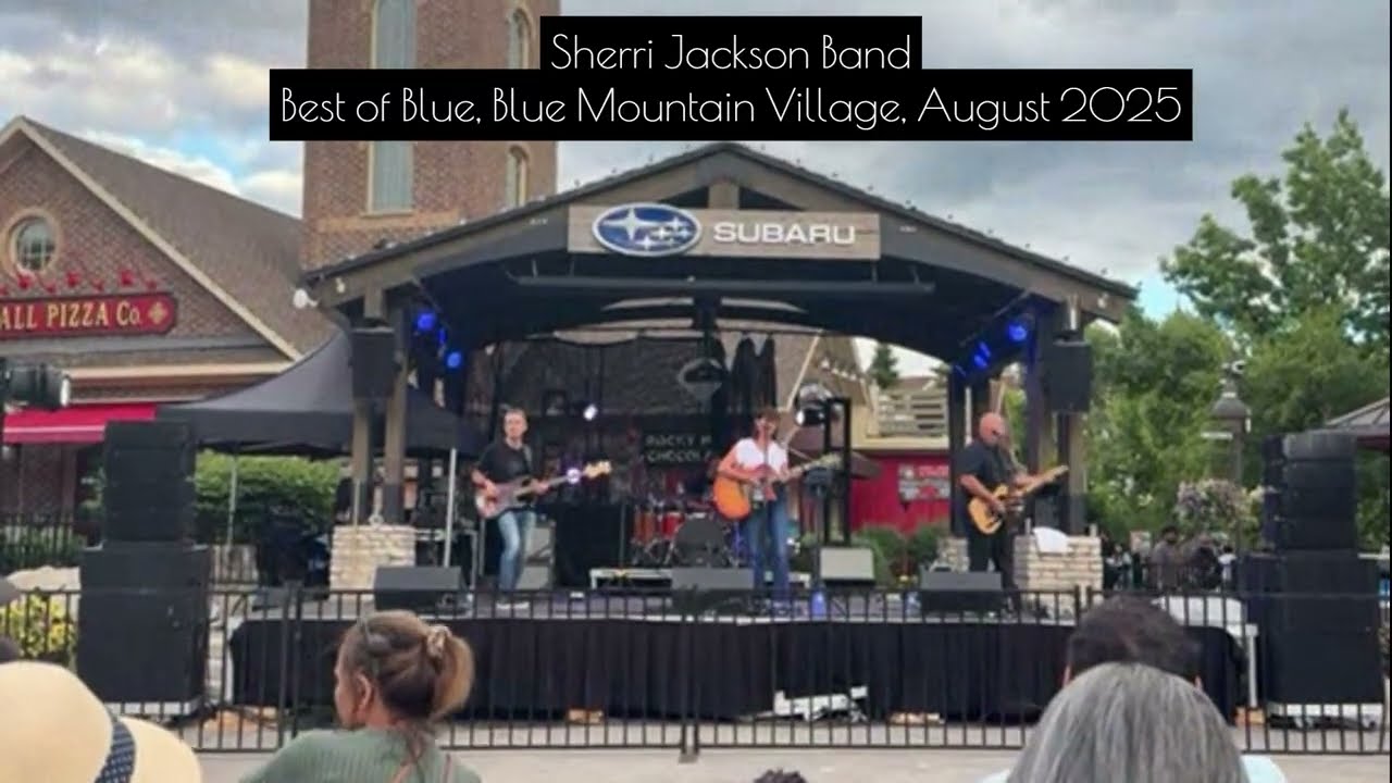 Sherri Jackson Band - Into the Mystic, at Blue Mountain Village, August 2025