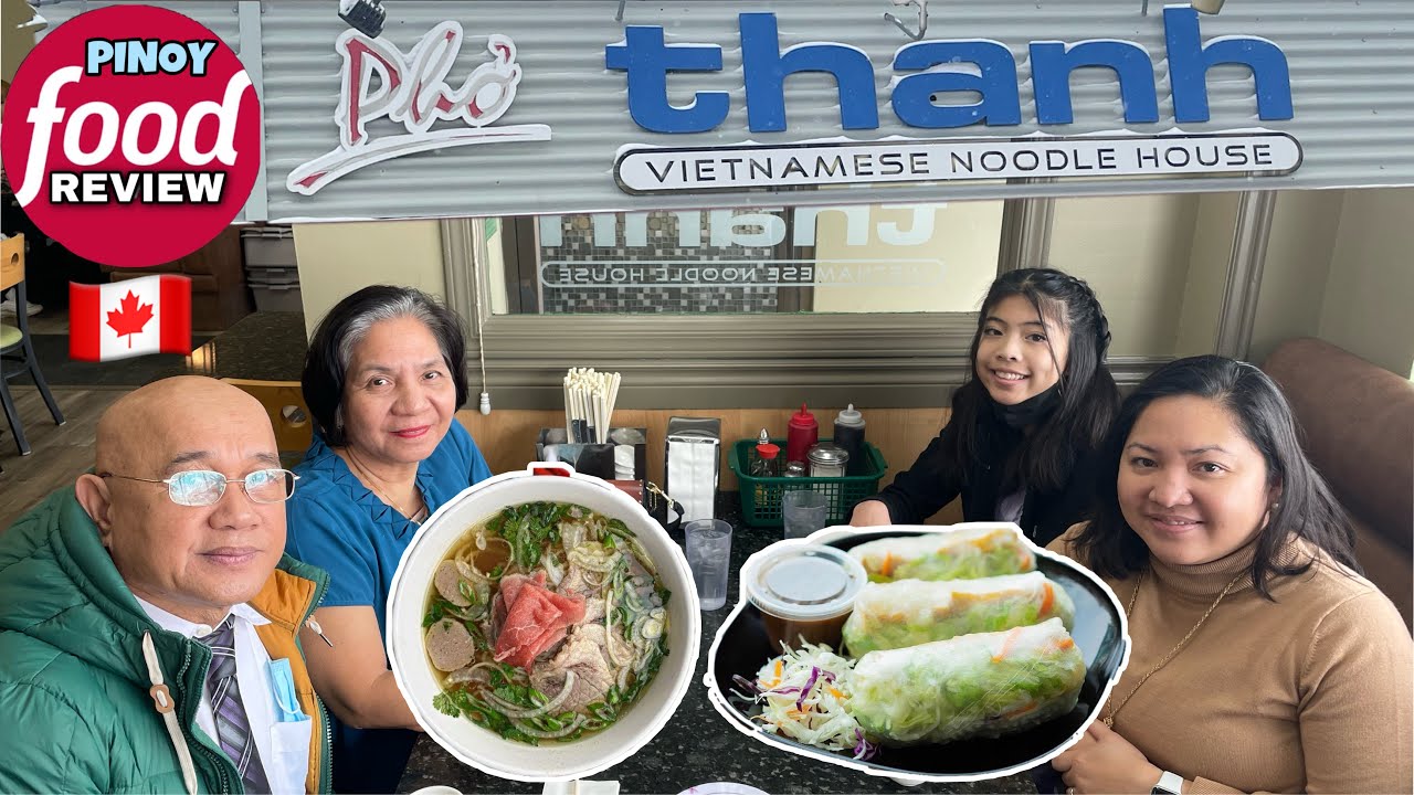 FOOD REVIEW PHO THANH VIETNEMESE NOODLE HOUSE || BEST PHO IN THE CITY || BUHAY CANADA