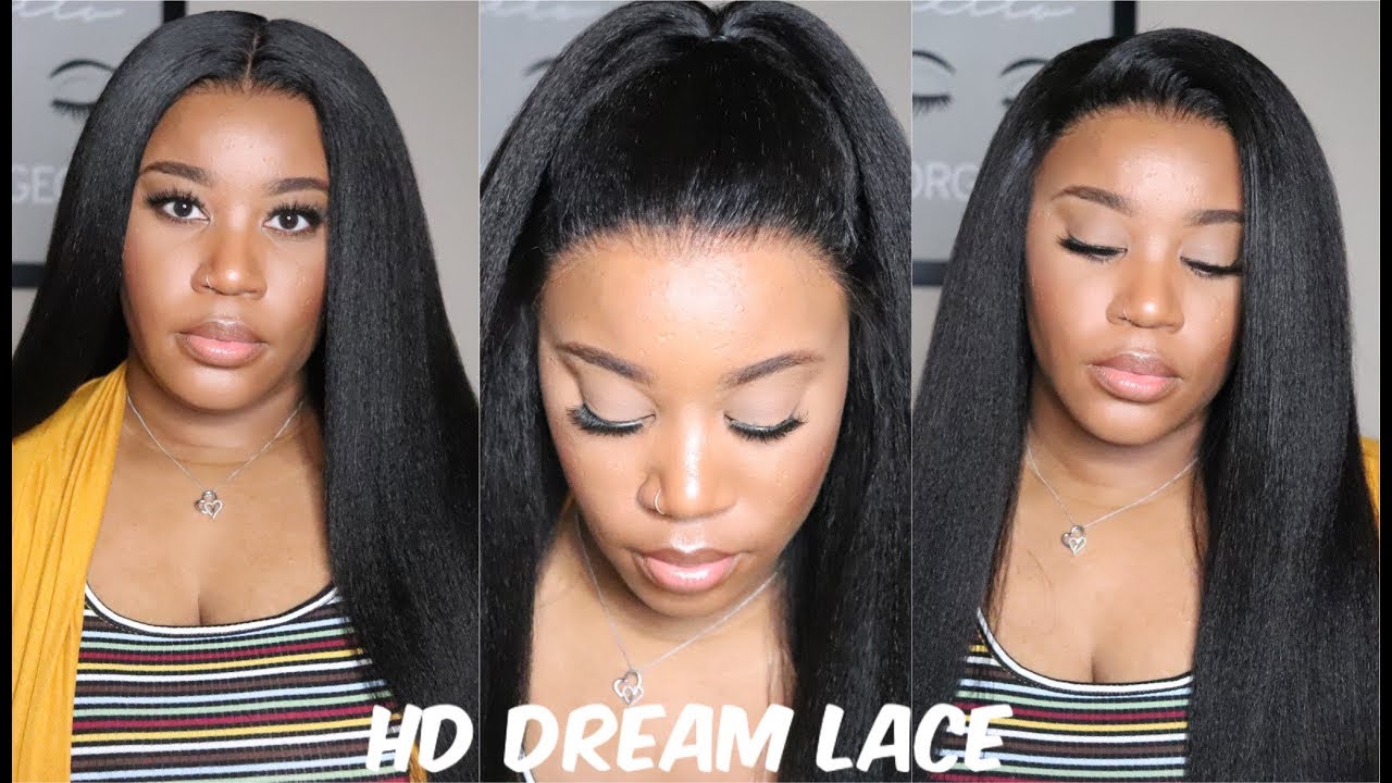 What Lace👀?!!! Realistic Hairline I 13X6 Kinky Straight Lace Front Wig I Yswigs