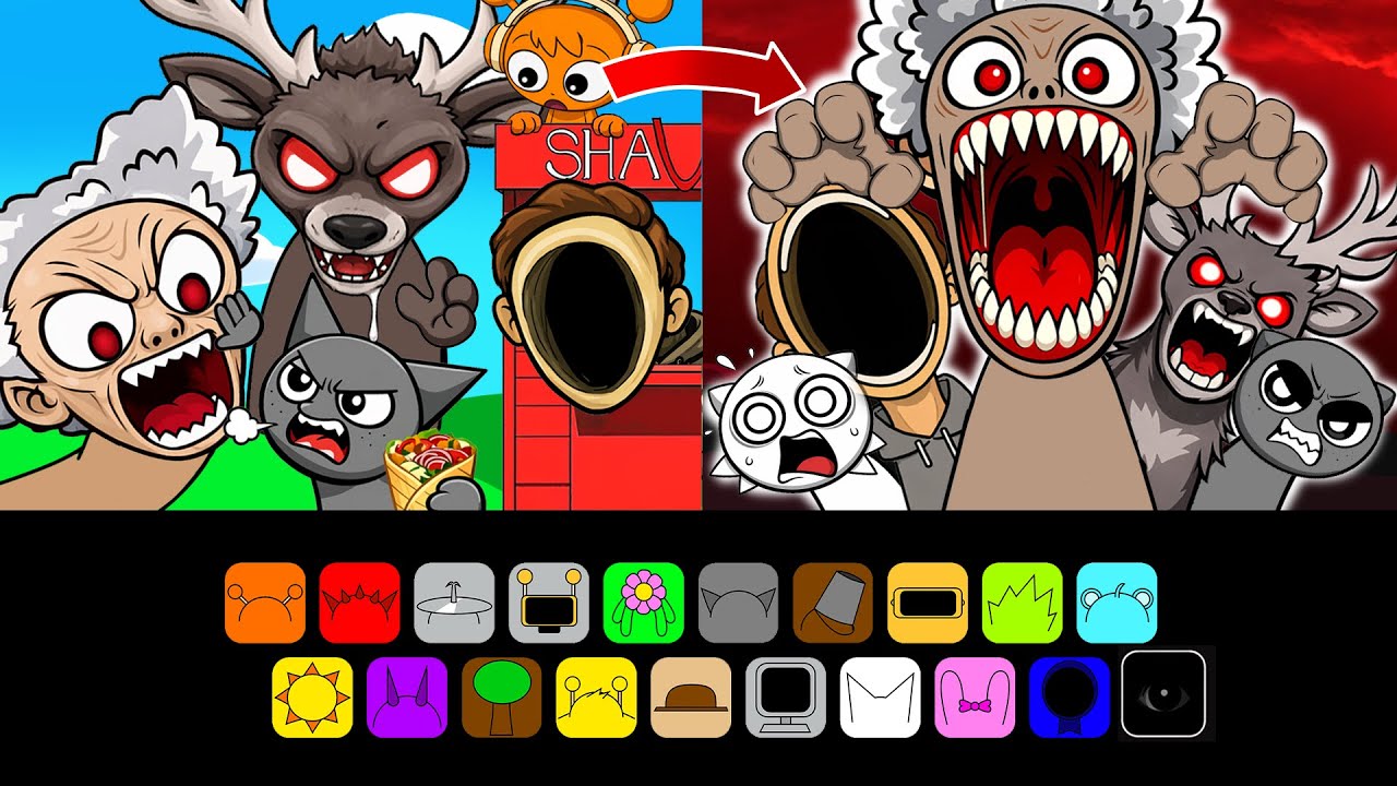 Incredibox Sprunki Retake Sinner Edition: Aooni Teach 67 & 61 & Doctor Nowhere | My Sprunki OC
