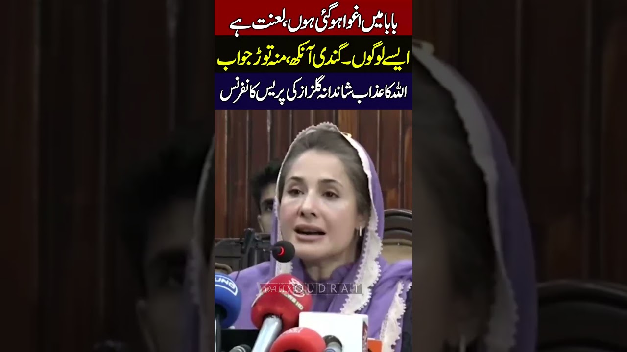 Shandana Gulzar Fiery Press Conference Against Fake FIR 😱 PTI Leader Massive Warning To Government
