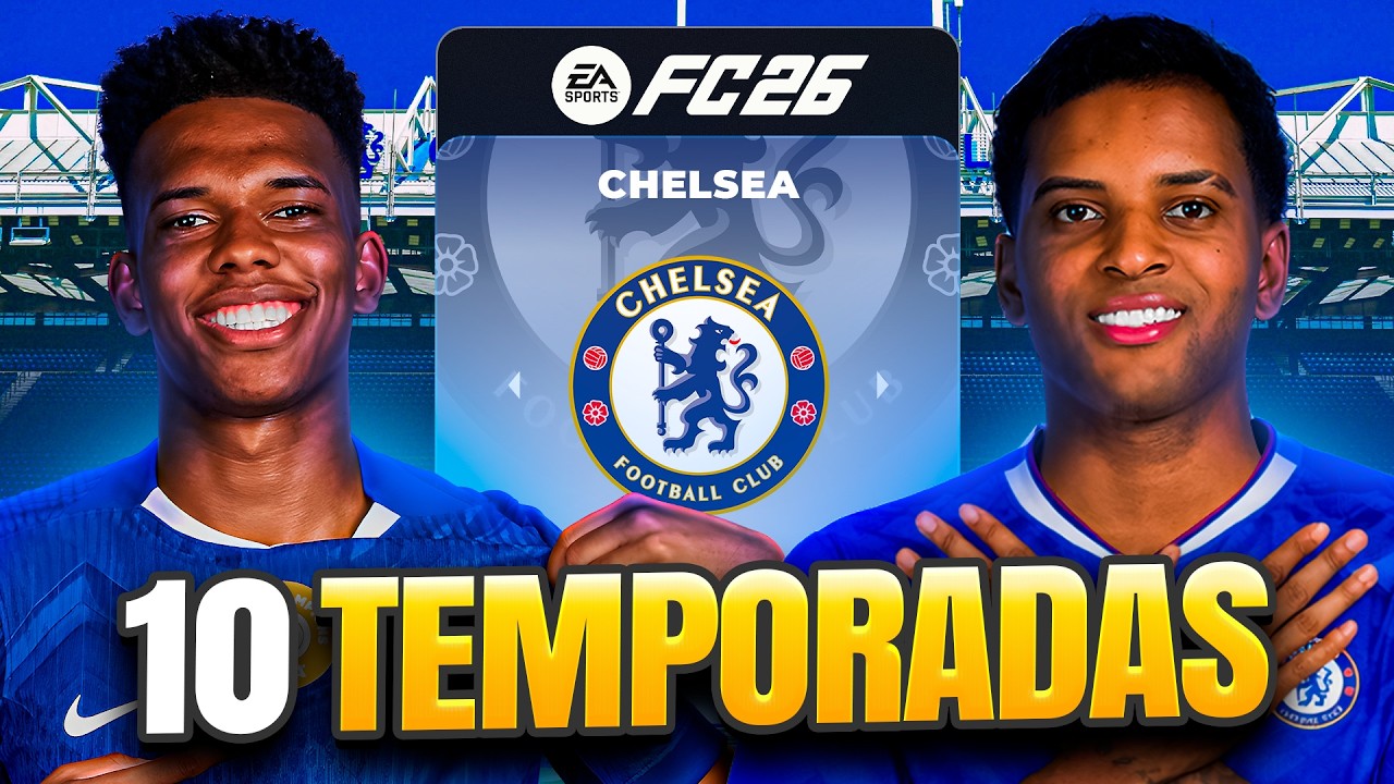 EU ASSUMI o CHELSEA por 10 TEMPORADAS!  🏴󠁧󠁢󠁥󠁮󠁧󠁿🔥