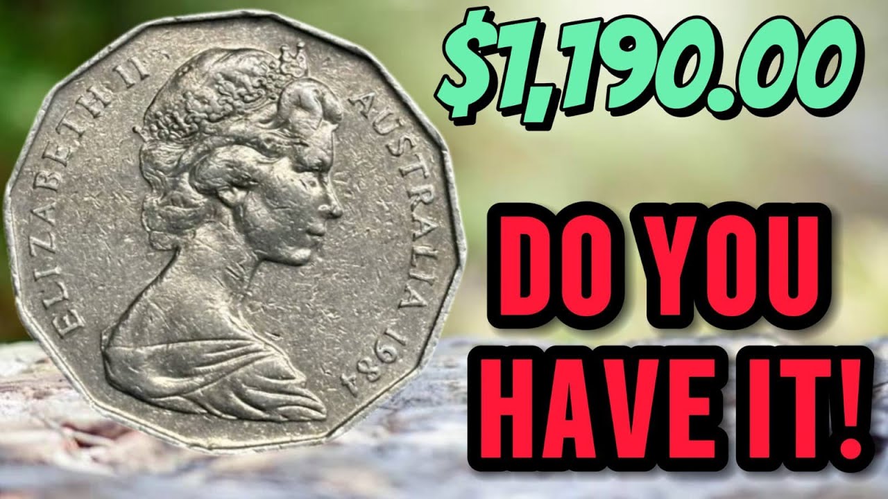 1984 Australian 50 Cent Coin Worth Big Money Rare Valuable Coin to Look For