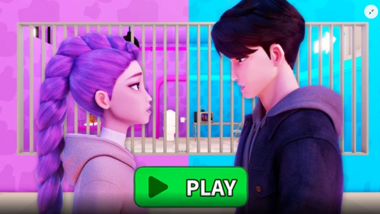 Rumi & Juni Prison Run! (Obby) | Roblox #roblox #scaryobby