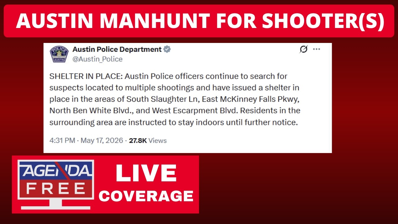 Manhunt in Austin (Texas) for Random Shooter(s) - LIVE Breaking News Coverage