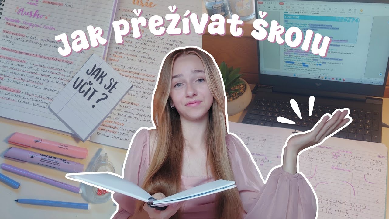 JAK ZVLÁDAT ŠKOLU - VLOG | tipy od gympláka (valakarol)