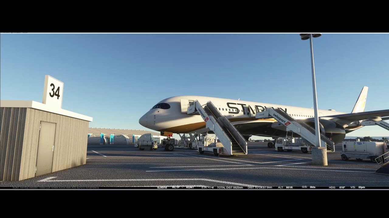[MSFS2020] TPE - ONT / Arrival | iniBuilds A350