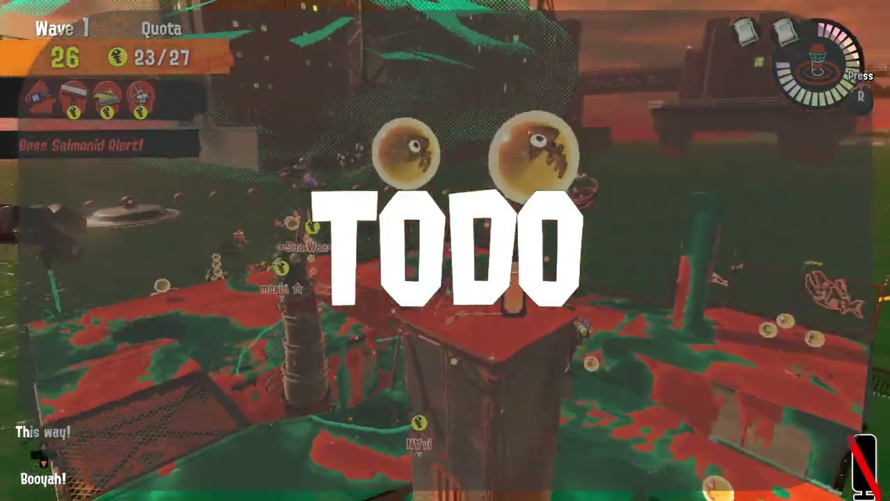 Aufzeichnung: Splatoon 3 Salmon Run vom 08.02.2026