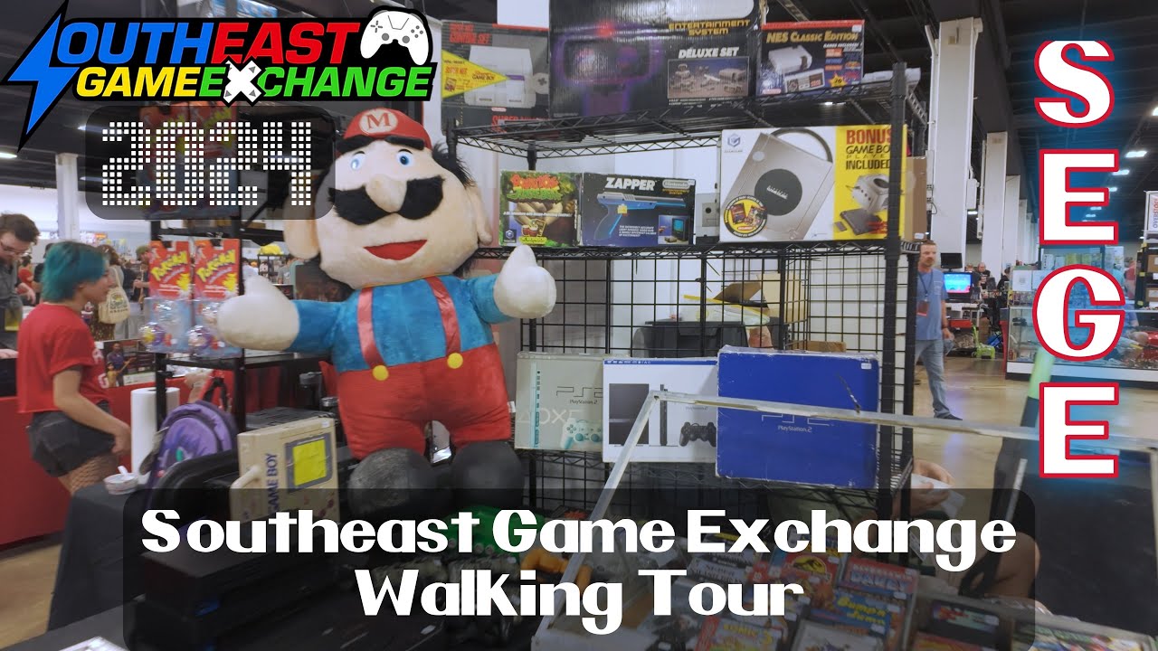 2024 Southeast Game Exchange (SEGE) Walking Tour - Retro Video Games