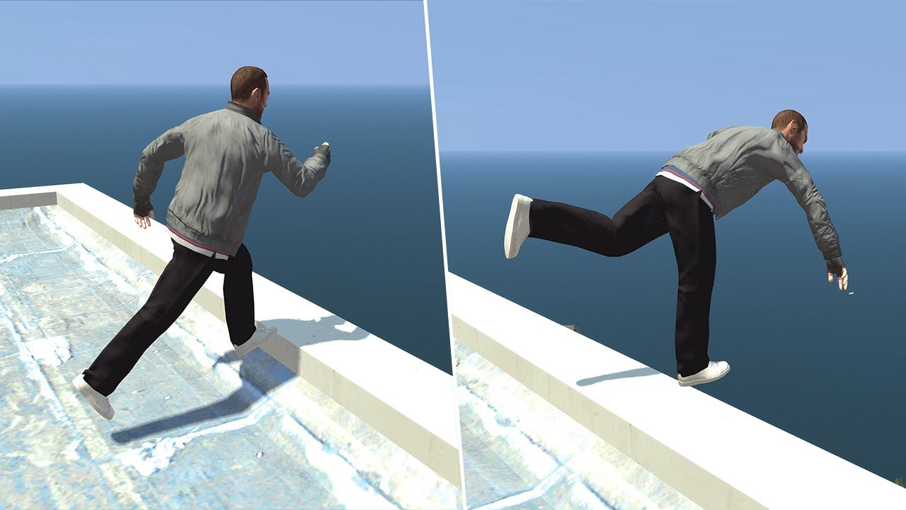 GTA 4 - Parkour Fails Ep.16 (Euphoria Physics)