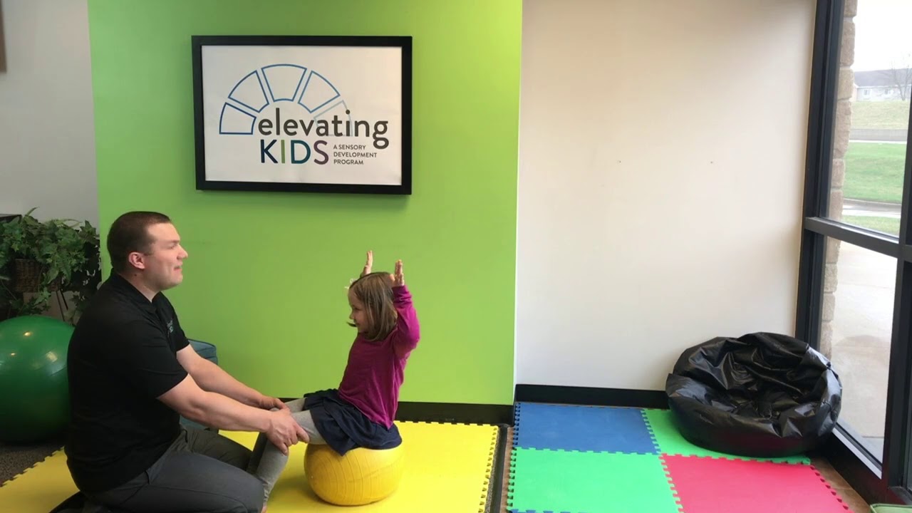 MORO Primitive Reflex Exercise Ball Activity