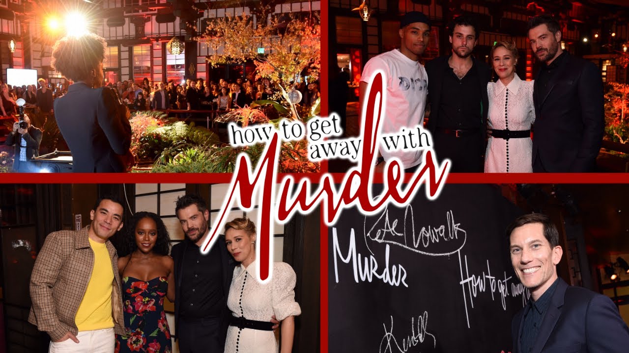 How to Get Away with Murder Season 6 (ABC) The Farewell Wrap Party Celebration