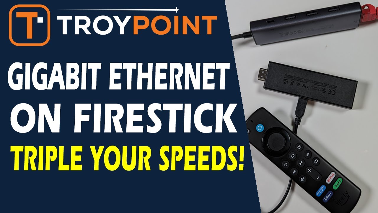 Как добавить гигабитный Ethernet к Amazon Firestick и утроить скорость