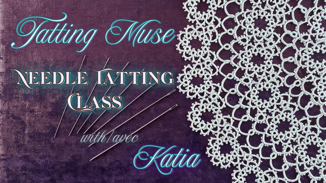 18. Needle Tatting: Dive into 2 Color Split Ring Technique!