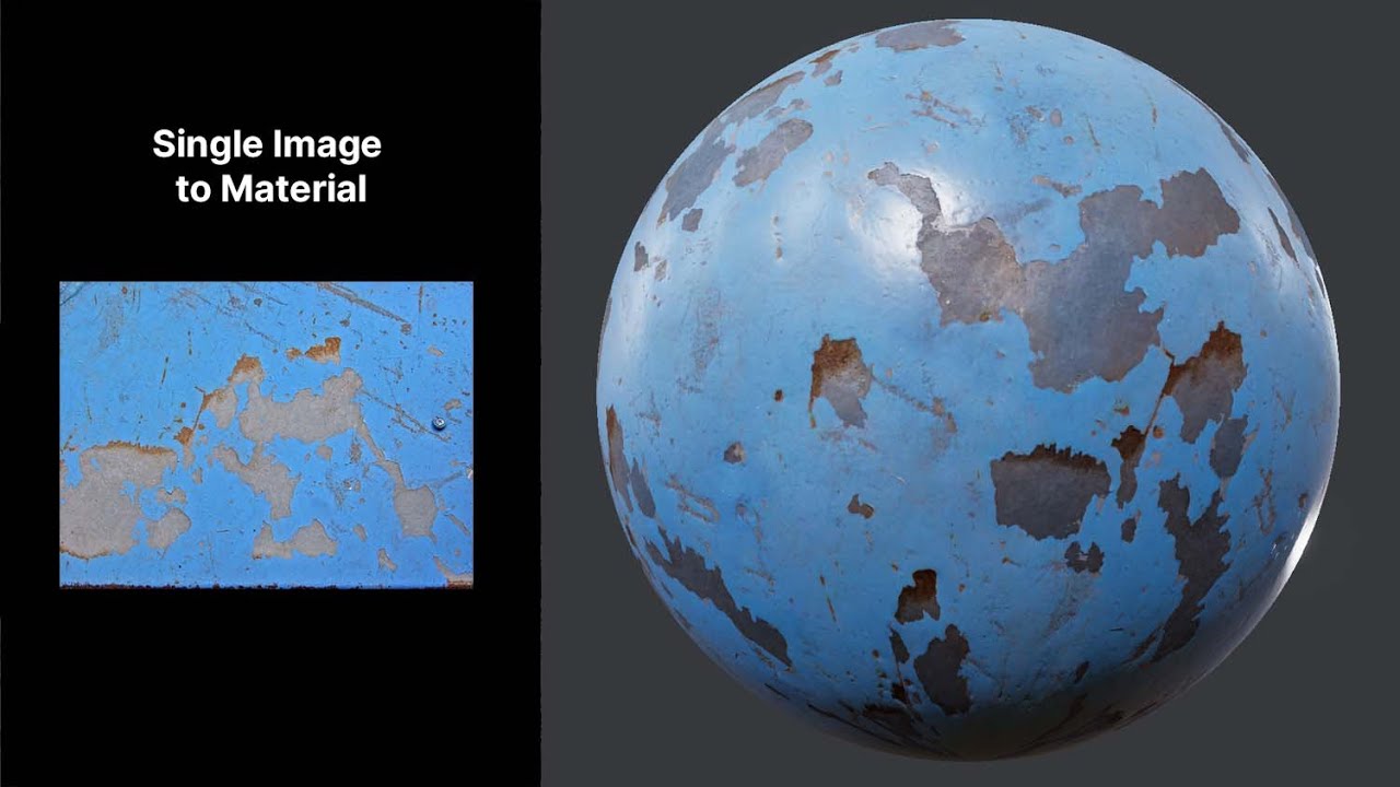 Unity ArtEngine Single Image to Material Tutorial - Peeling Paint