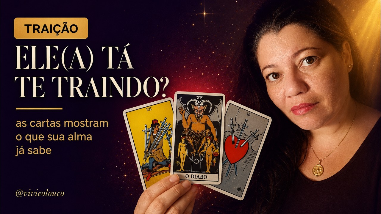 LEITURA DE TAROT - ELE(A) ESTÁ ME TRAINDO OU NÃO?