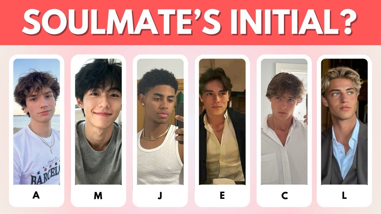 What's Your SOULMATE'S INITIAL? | Aesthetic Personality Quiz