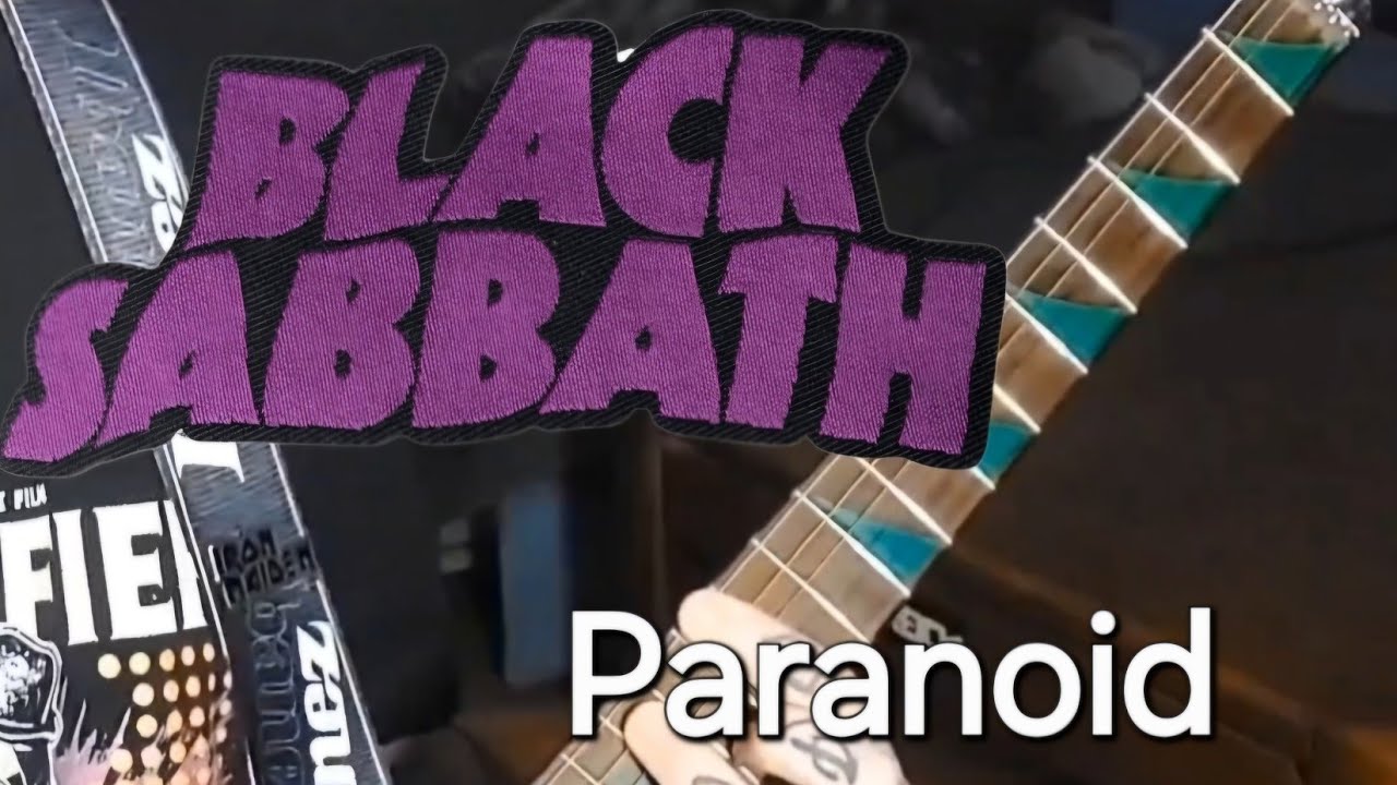 Black Sabbath - Paranoid Guitar Cover