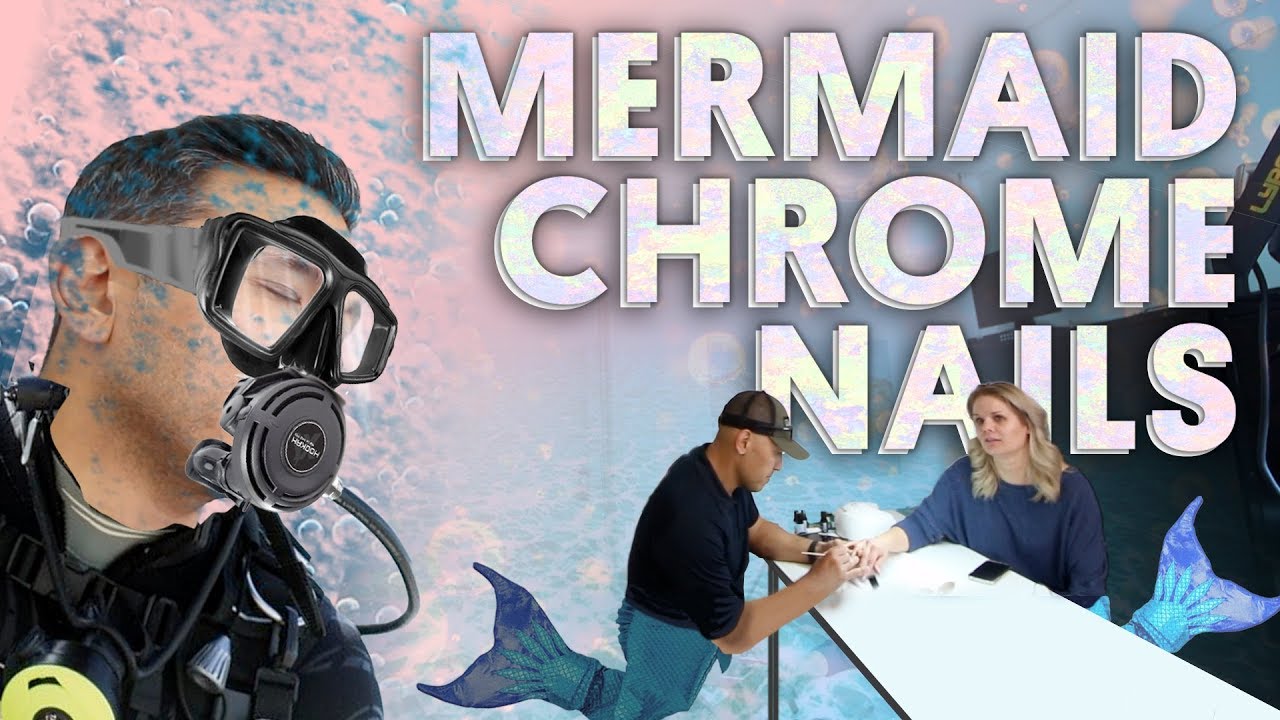 MERMAID CHROME NAILS (DREAM STATE HOLO CHROME KIT) - VLOG 107