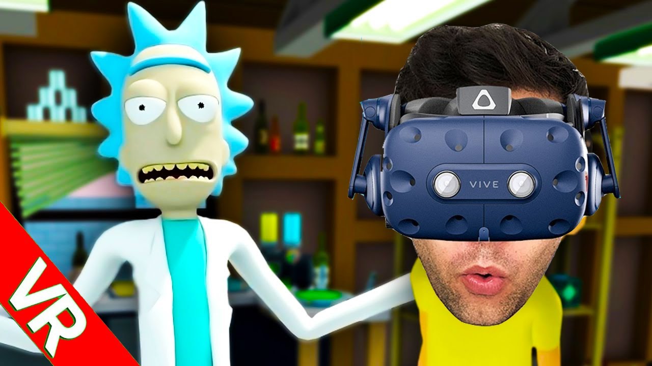 Felix in Rick si Morty, Portalul VR ! (HTC VIVE)Vr