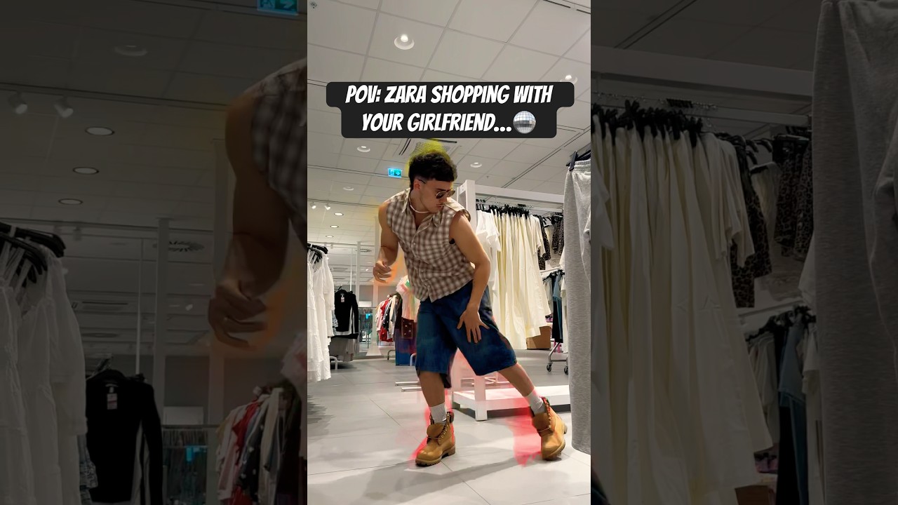 POV: you go Zara Shopping with your GF😂 #zara #dance #meme