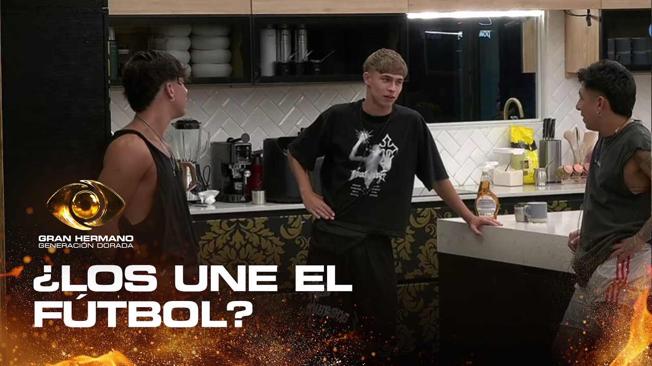 ¿Se formó el primer grupo?: Brian, Tomy y Nick a pura risas y charla de fútbol - Gran Hermano 2026