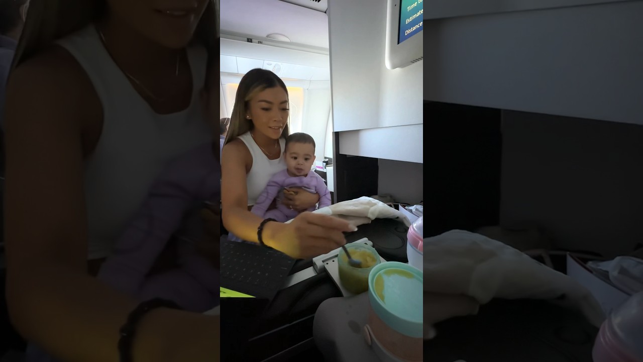 Baby travel essentials.