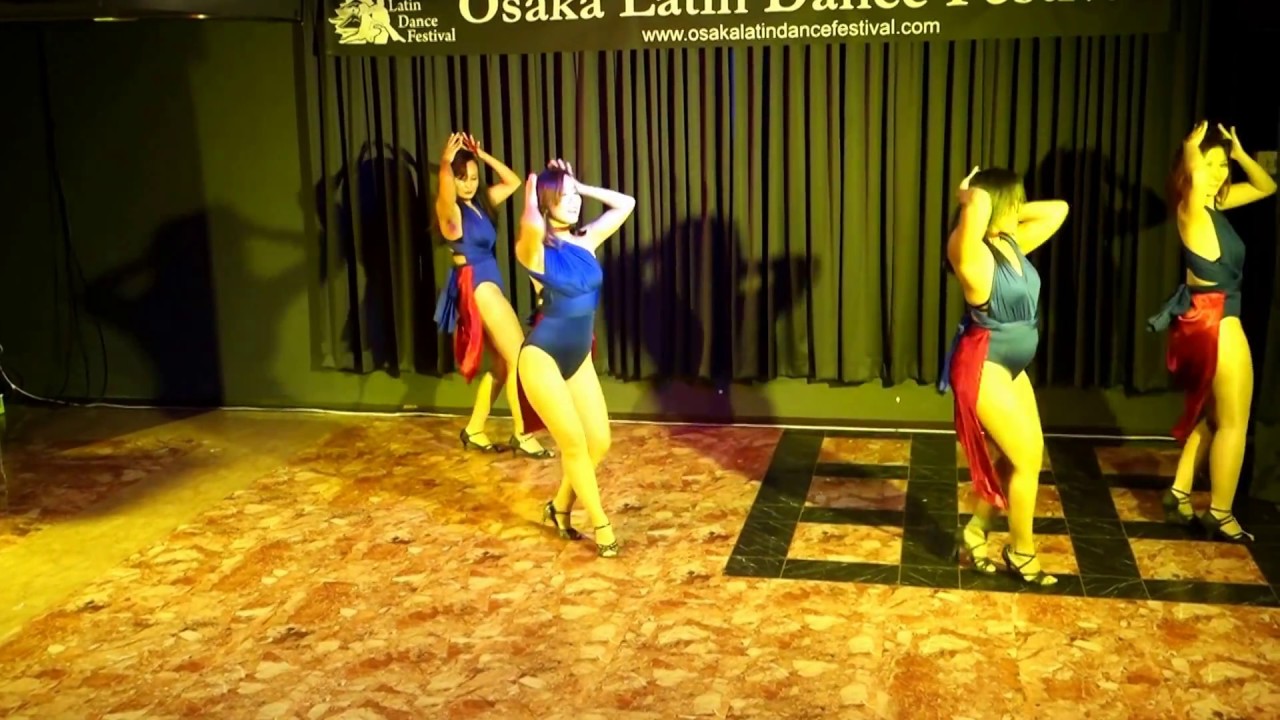 Azzura&rsquo;s Ladies Shine Team (Malaysia) ==No Sound==@Osaka Latin Dance Festival 20160917