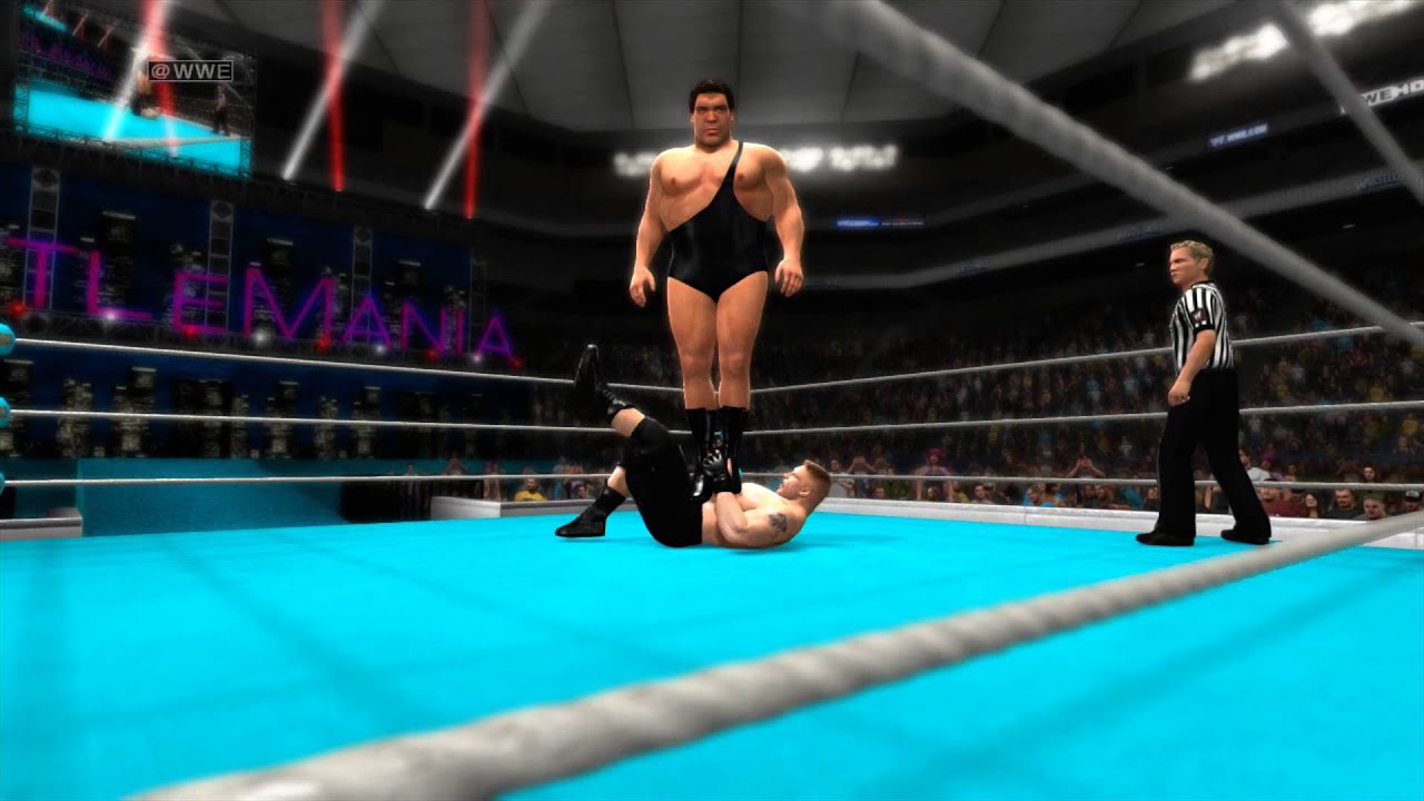 WWE 2K14: Andre The Giant vs Brock Lesnar