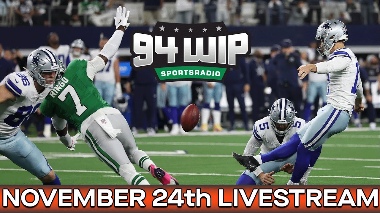 94WIP LIVE: Reacting To Eagles Collapse vs Cowboys