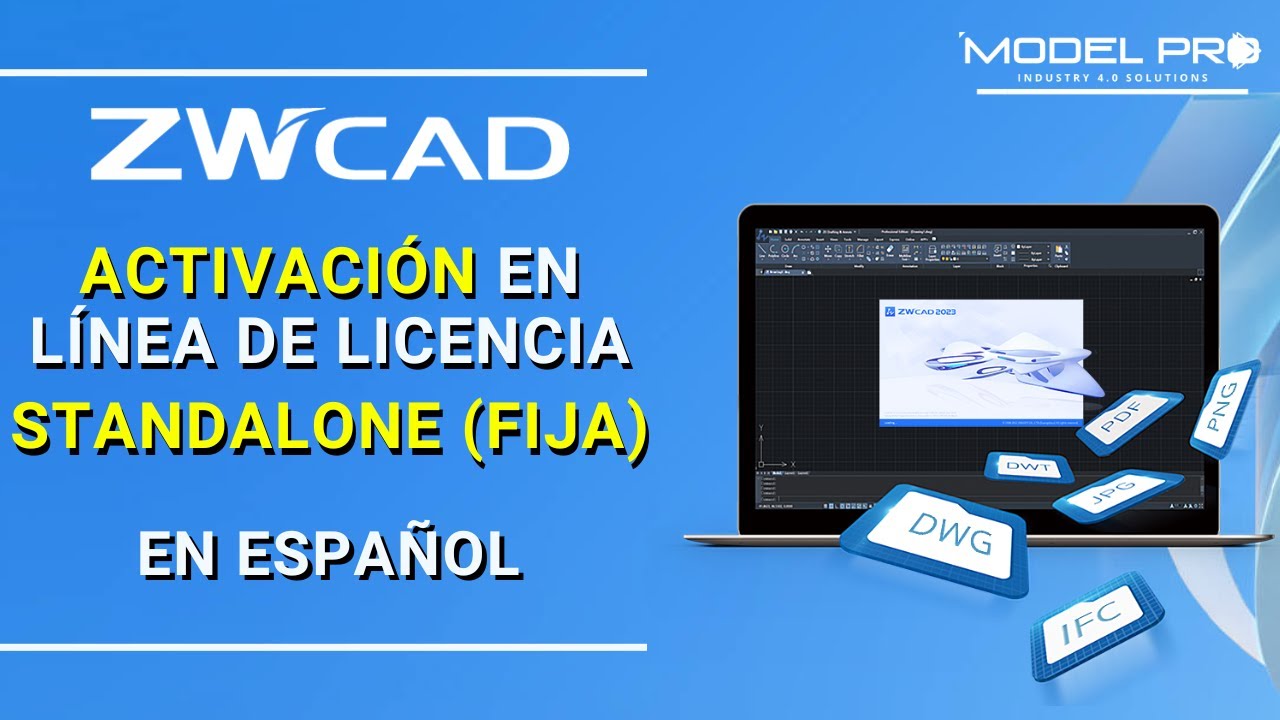 ZWCAD ⭐Activación en línea de licencia Stand-alone (fija) en Español