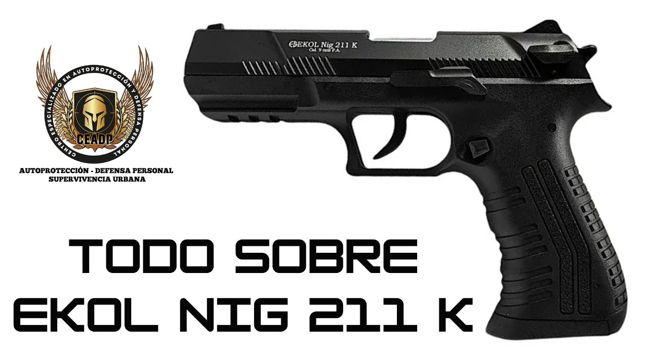 🔥 LA MEJOR REVISIÓN DE LA EKOL NIG 211K PISTOLA TRAUMÁTICA