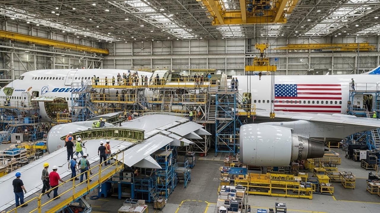 Boeing 747 Documentary: From Factory Floor to First Flight 🚀 | USA Aviation Marvel 🇺🇸
