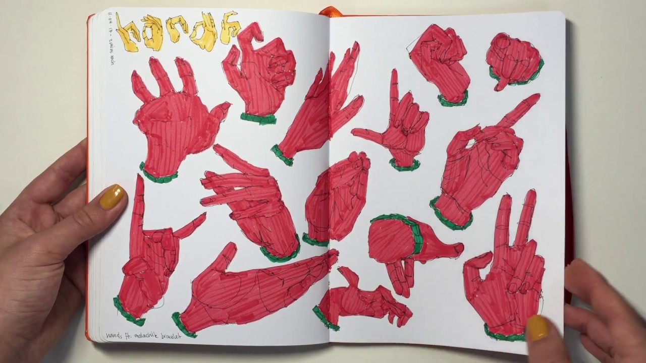 2016 -17 Sketchbook Tour | People and Animals