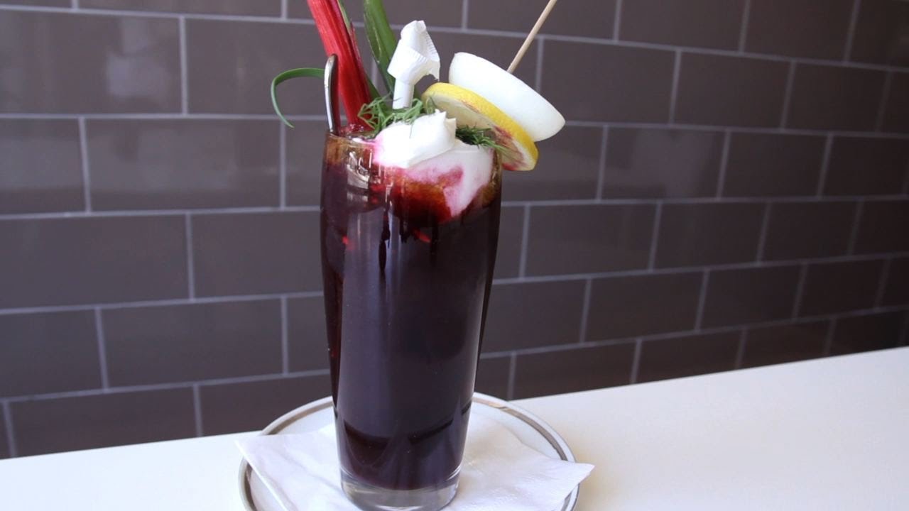 NY CHOW Report - Romanian Bloody Mary At 606 R&D