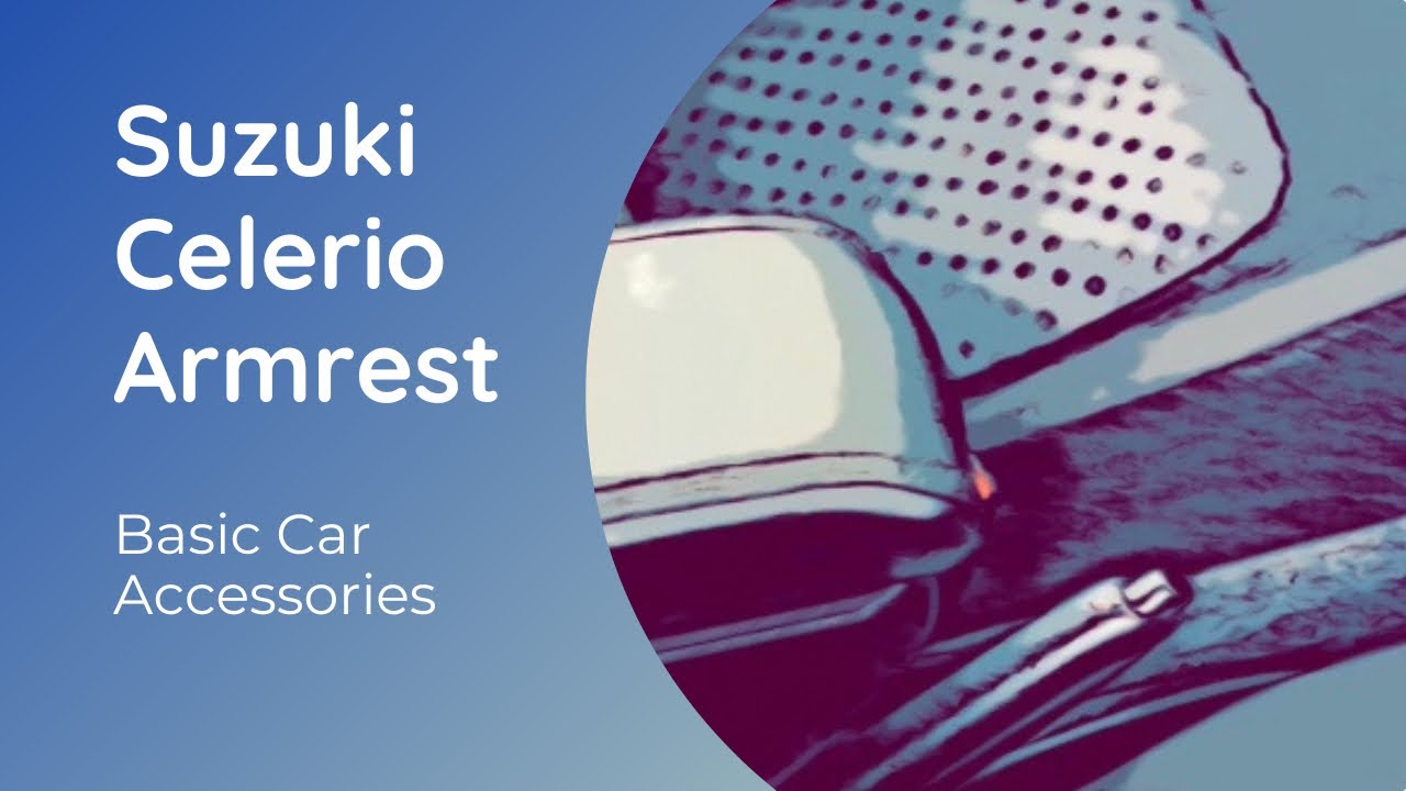 Sliding Armrest for Suzuki Celerio