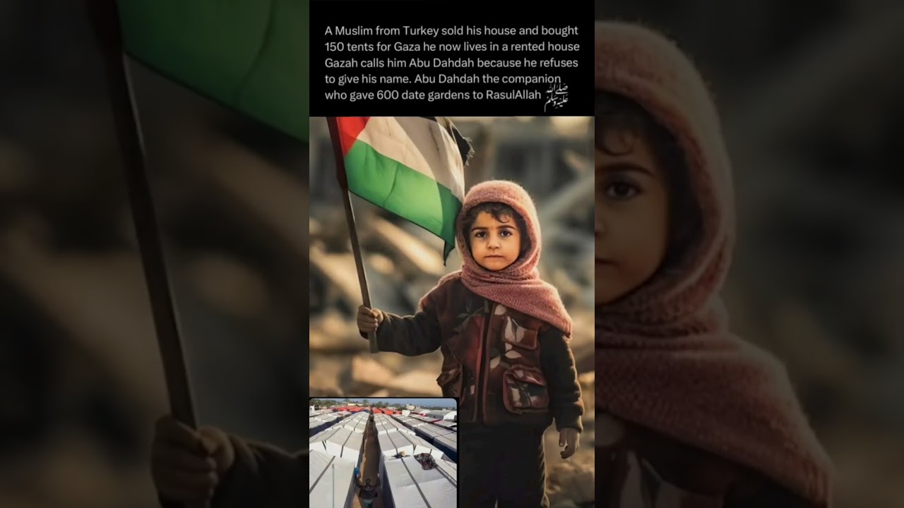 A True Story of Turkey Muslim Brother #gaza #palestine #islam #muslimstories