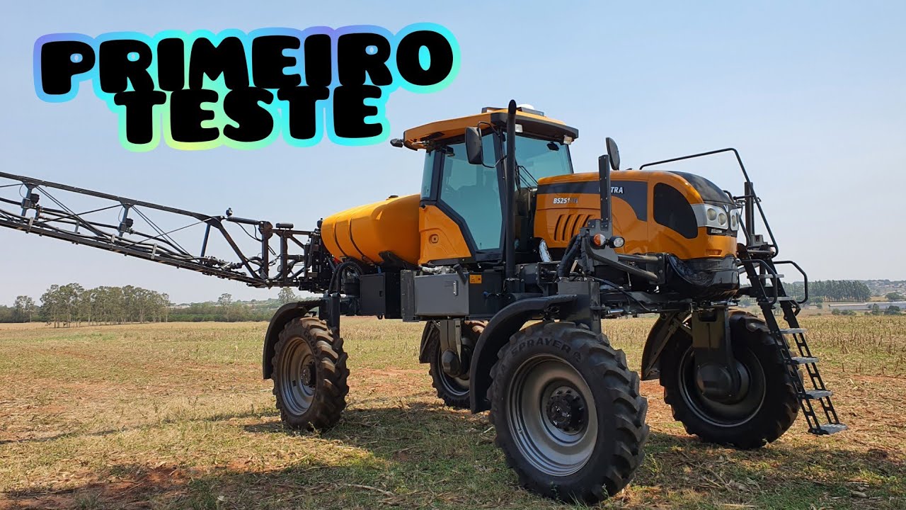 PRIMEIRAS REGULAGENS  DO AUTO PROPELIDO NOVO !!! || BS2517H VALTRA